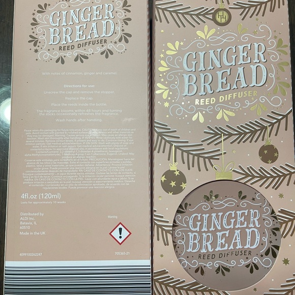Ginger bread reed diffuser - Picture 3 of 3